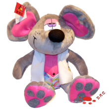 Plush Valentine `S Toy Mouse